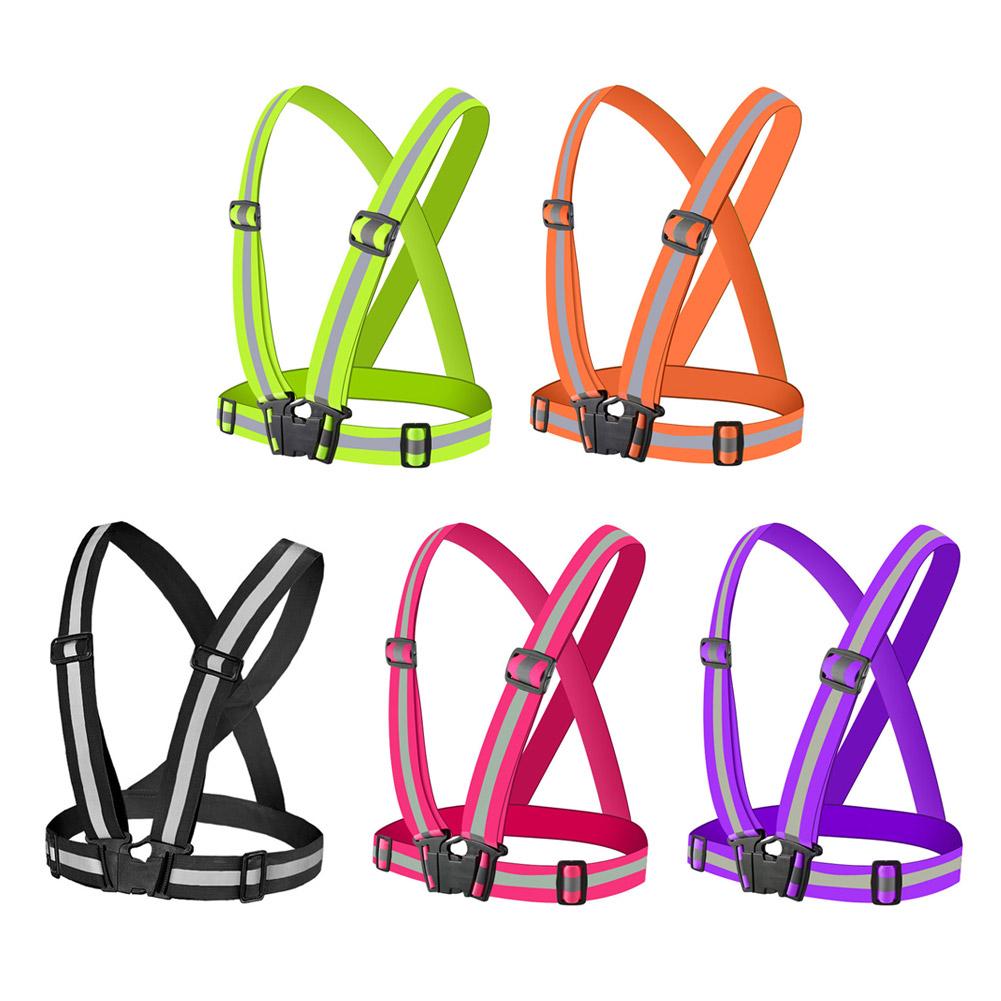 Running Gear Sale - Universelle, verstellbare Reflektorweste mit Reflektorband, reflektierende