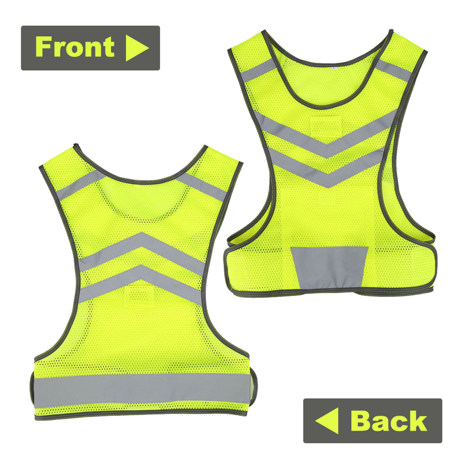 Running Gear Reflective - Gut sichtbare verstellbare reflektierende Sicherheits weste
