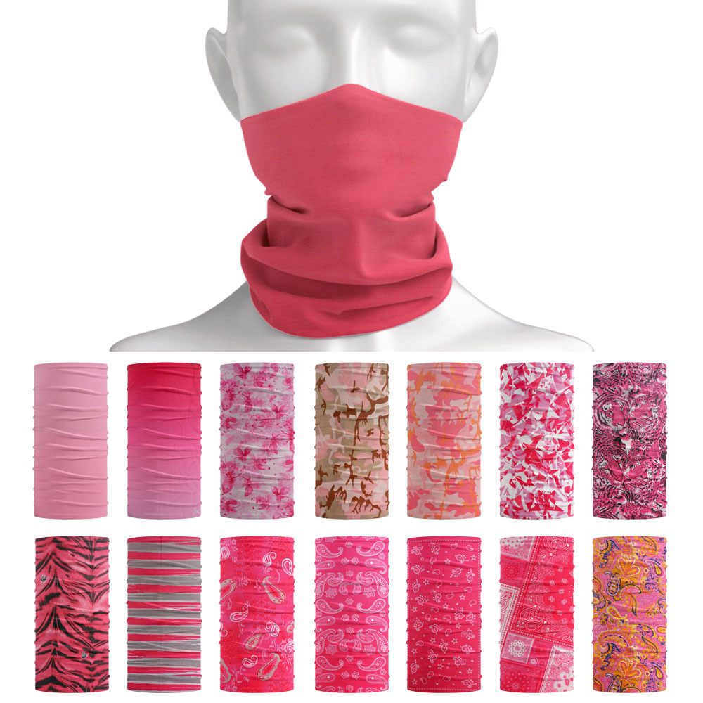 Running Gear Sale - Rosa Nahtlose Outdoor Bandana Radfahren Hals