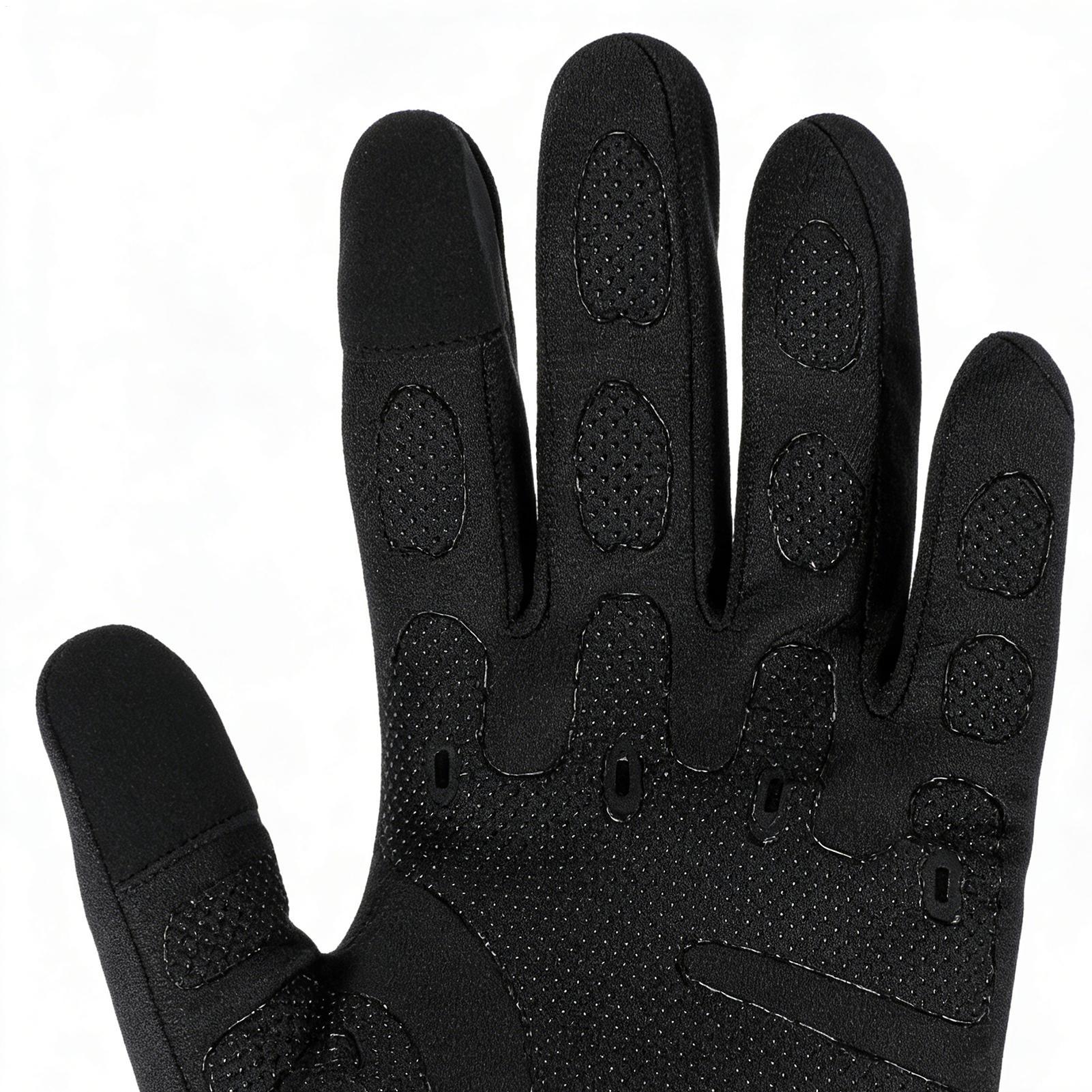 Running Gear In The Cold - Warme Fahrradhandschuhe, Vollfinger, kaltes Wetter, Outdoor-Ausrüstung,