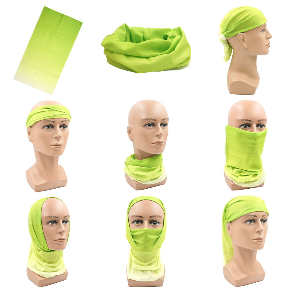 Grüne Gesichts-Bandanas-Abdeck – Running Gear Youtube Bewertung und Preis