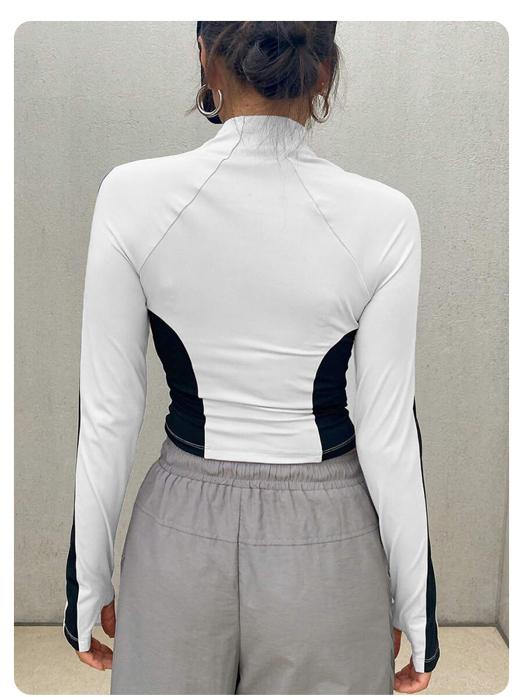 Yoga-Kleidung Stehkragen-Jacke – Running Gear Bewertung und Preis