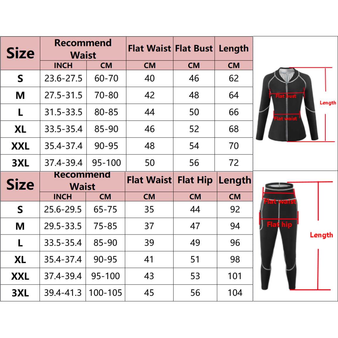 Saunaanzüge für Damen, Fitness – Running Gear Bewertung und Preis