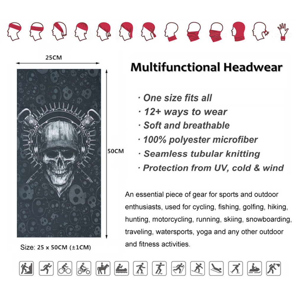 Schädel-Muster, nahtlos, atmun – Running Gear Youtube Bewertung und Preis